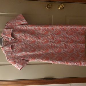 Lorac Vintage Pink Dress 70's